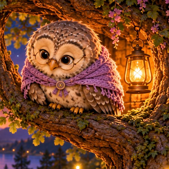 Granny Hoot the owl